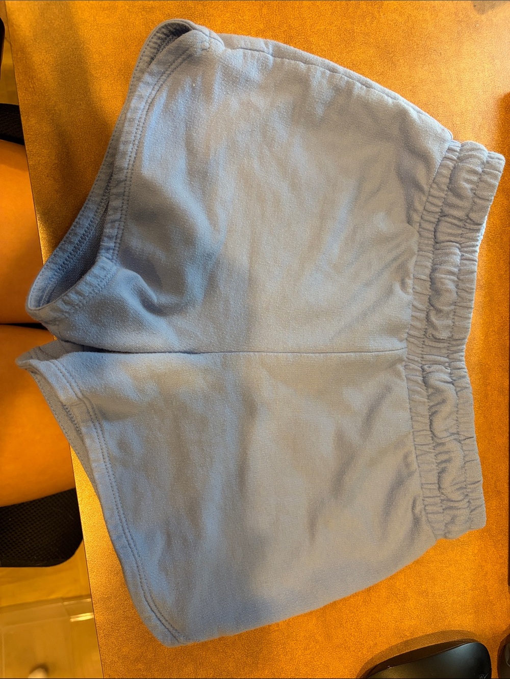 Light Blue Women's Athletic Shorts